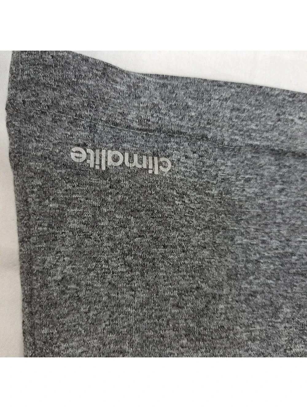 Adidas Gray Climalite Short Sleeve Athletic T-shirt Mens Size L